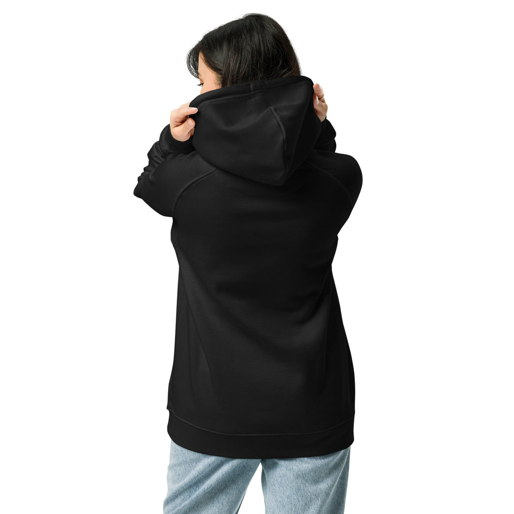 Unisex eco raglan hoodie - Vibes