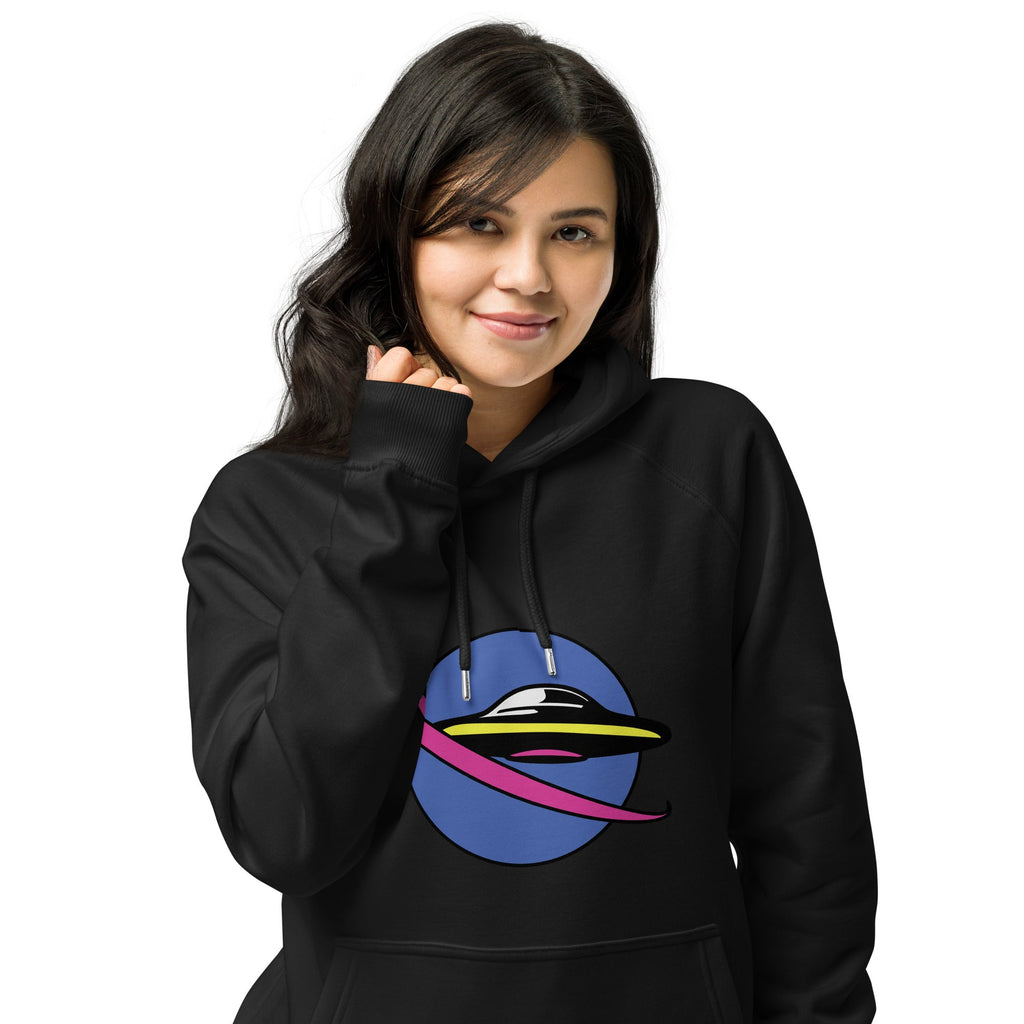 Unisex eco raglan hoodie - Vibes