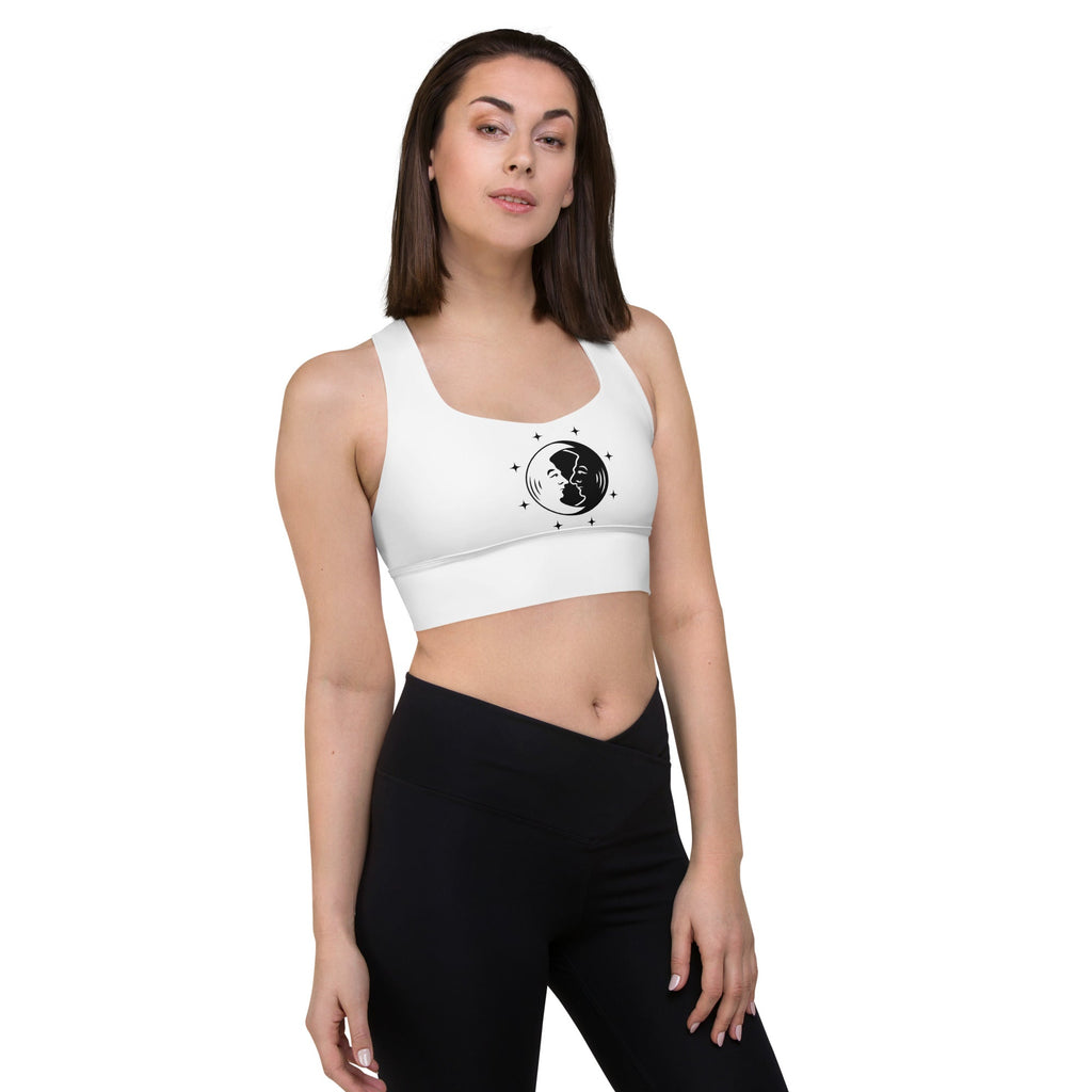 Recycled Longline Sports Bra - Vibes