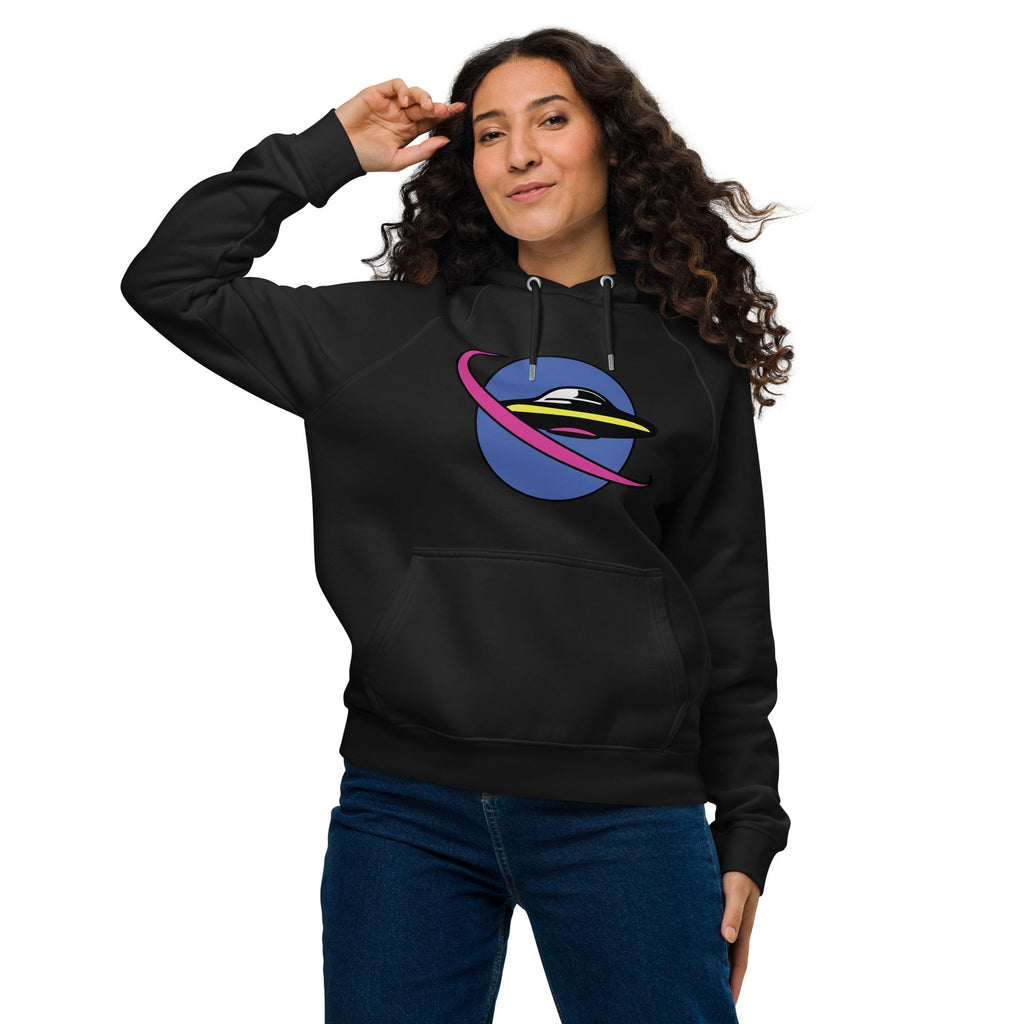 Unisex eco raglan hoodie - Vibes