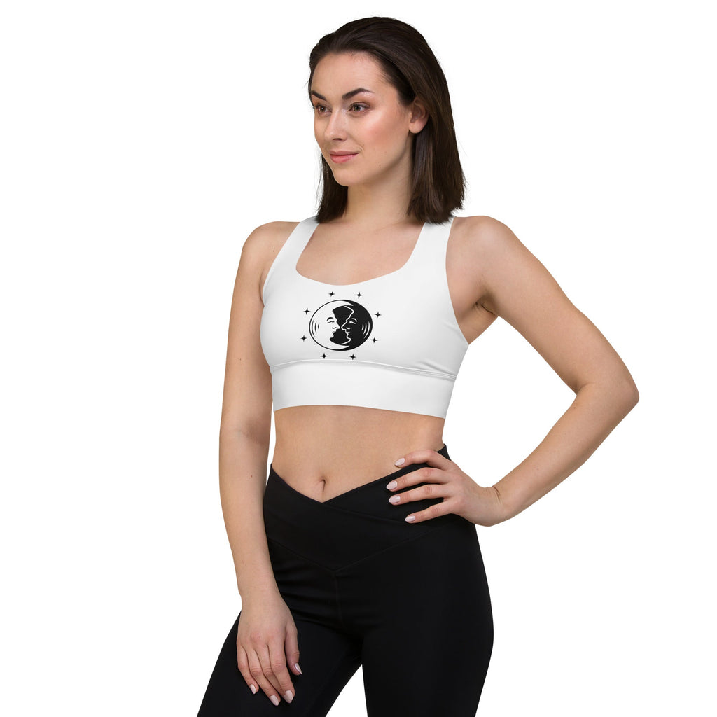Recycled Longline Sports Bra - Vibes